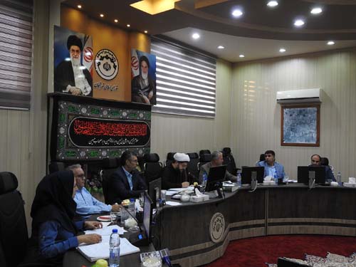 یکصدوشانزدهمین نشست شورای اسلامی شهر رفسنجان در ساختمان شورا برگزارشد
