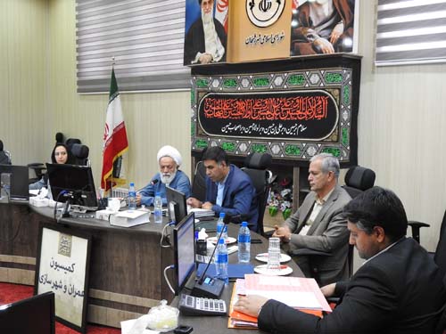 شصت وهشتمین نشست کمیسیون عمران وشهرسازی شورای اسلامی شهر رفسنجان برگزارشد