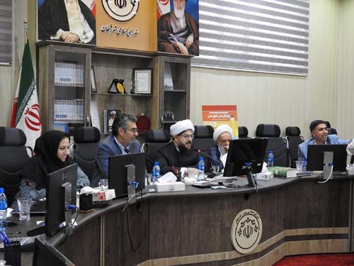 یکصد وبیست ودومین نشست شورای اسلامی شهر رفسنجان برگزارشد