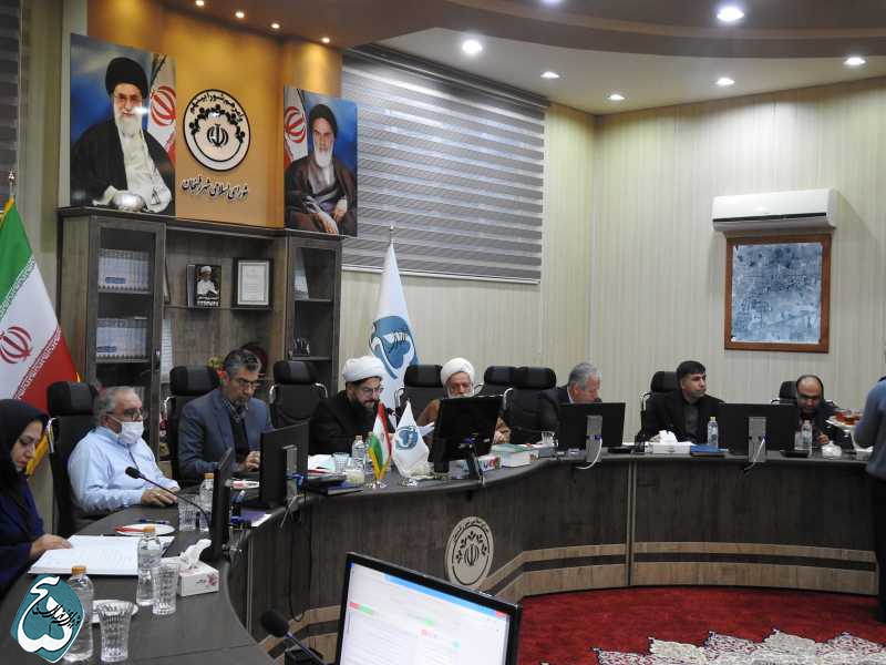 یکصدوسی چهارمین نشست شورای اسلامی شهر رفسنجان برگزارشد