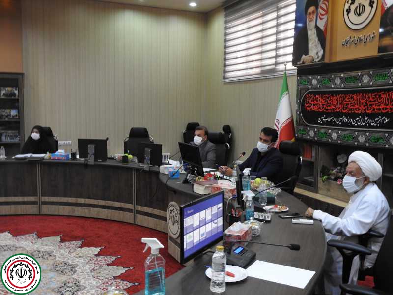 دومین نشست کمیسیون عمران ؛ معماری وشهرسازی شورای اسلامی شهر رفسنجان