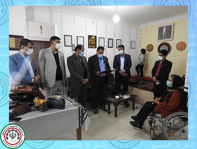 بازدید رئیس واعضای شورای شهررفسنجان ازبرخی مراکز توانبخشی شهر رفسنجان