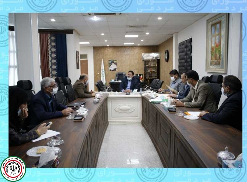 بررسی پیشنهادات مناقصه های اخیر شهرداری رفسنجان در جلسه کمیسیون عالی معاملات