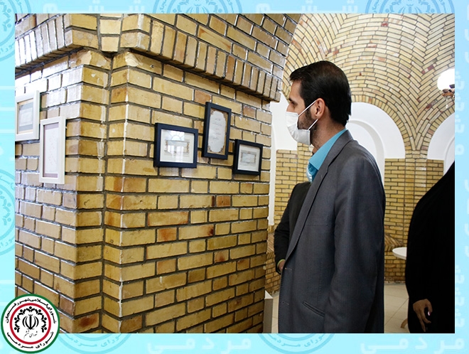 افتتاحیه نمایشگاه گروهی هنرمندان خوشنویسی باخودکار شهرستان رفسنجان در قالبت “رقص خودکار”