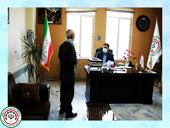 نخستین دیدار و ملاقات مردمی رئیس شورای اسلامی شهر رفسنجان در سال جدید