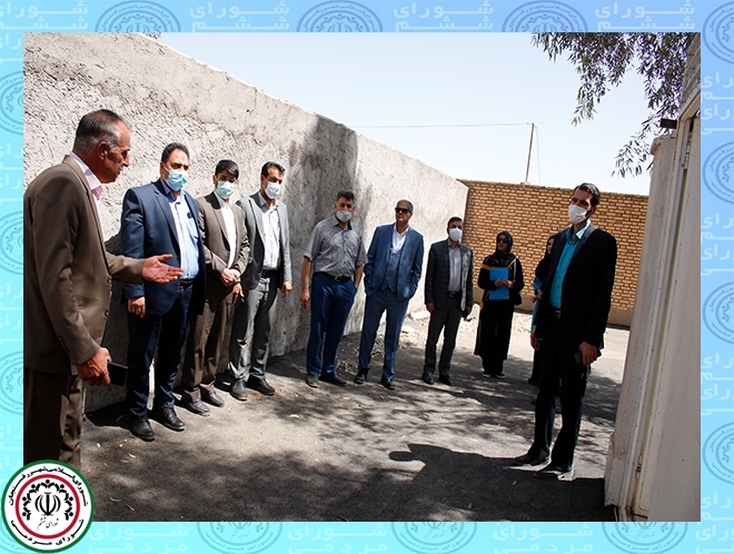 بازدید نمایندگان مردم در شورای شهر از گرمخانه شهرداری رفسنجان