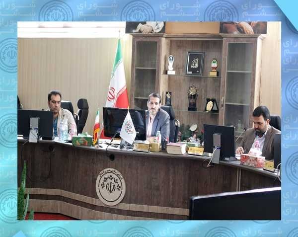 جلسه هم اندیشی رئیس کمیسیون فرهنگی شورای شهر رفسنجان با فعالان فرهنگی شهر رفسنجان