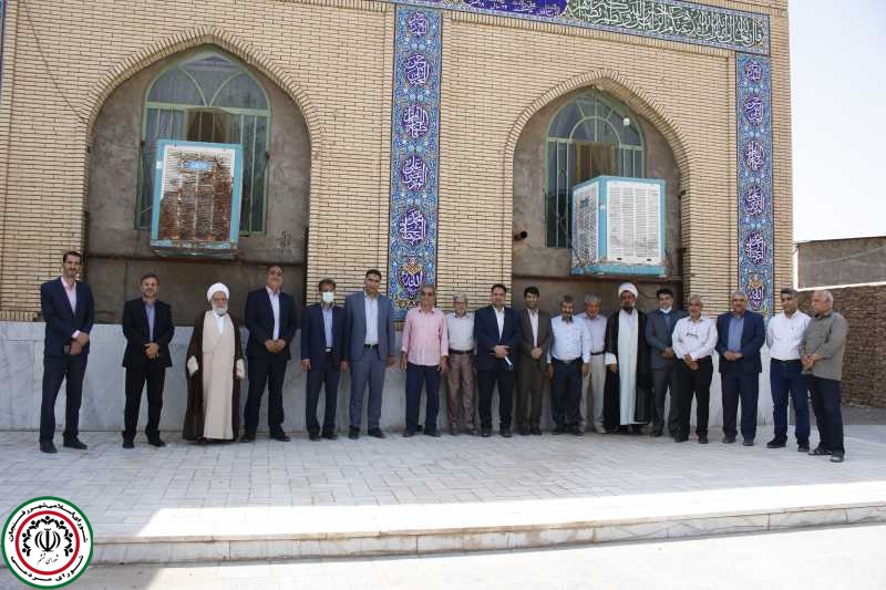 بازدید رئیس و اعضای شورای شهر رفسنجان به همراه شهردار از محله بلوار هجرت