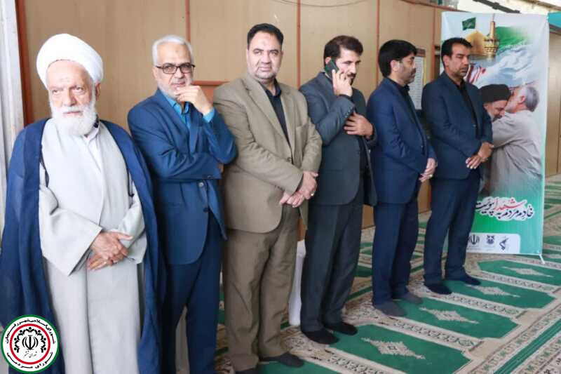 حضور رئیس و اعضای شورای شهر رفسنجان در مراسم بزرگداشت شهدای خدمت
